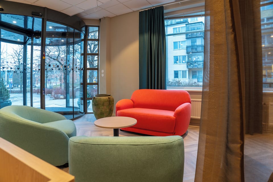 Lobby sitting area