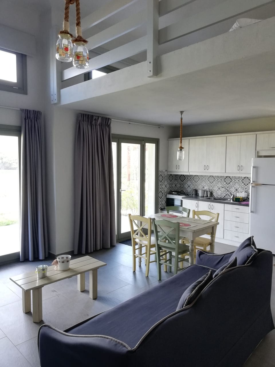 Family House, Sea View | Living area | Flat-screen TV