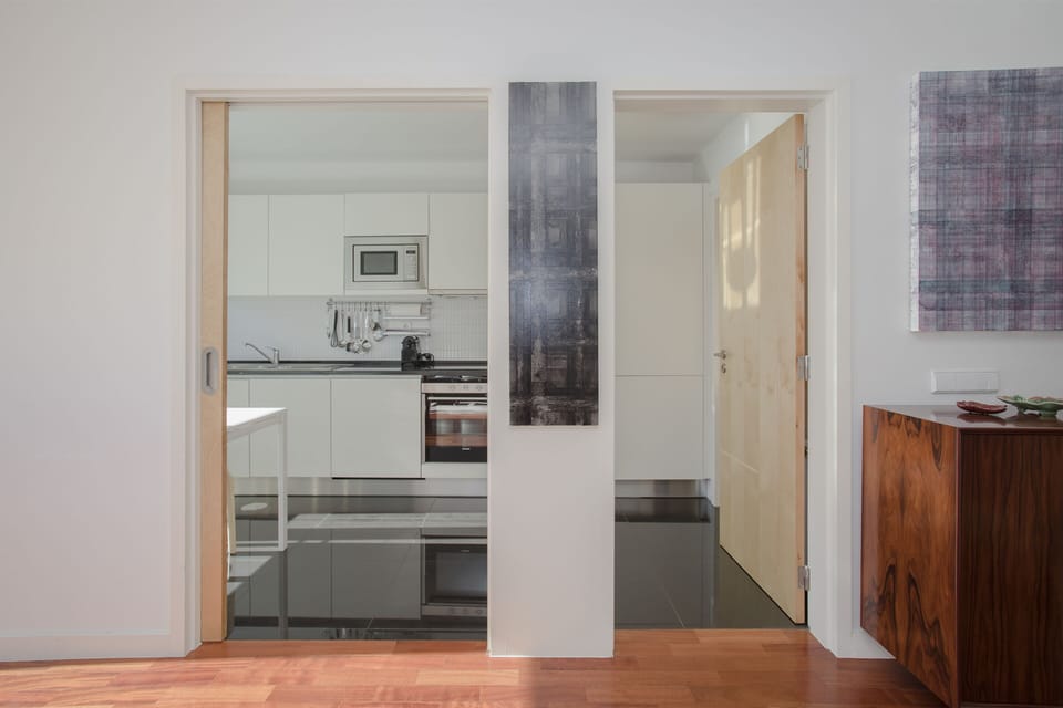 City Apartment, 2 Bedrooms, Balcony | Living area | Flat-screen TV