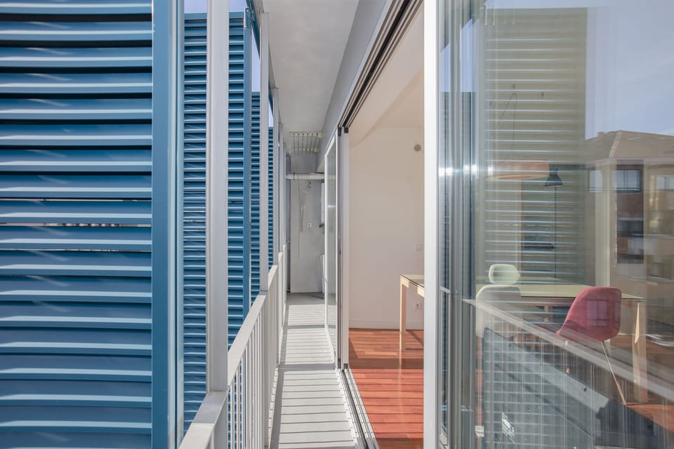 City Apartment, 2 Bedrooms, Balcony | Balcony