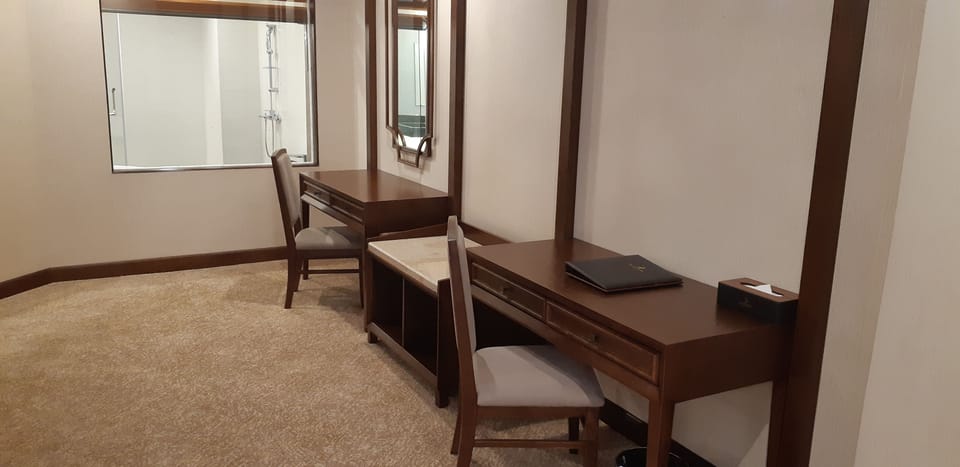 Minibar, in-room safe, desk, blackout drapes