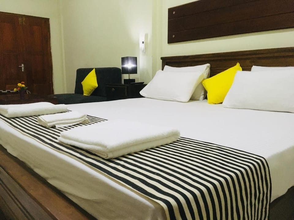 Desk, rollaway beds, free WiFi, bed sheets
