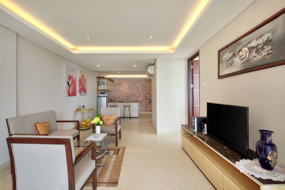 Family Room, Sea View | Living area | LED TV
