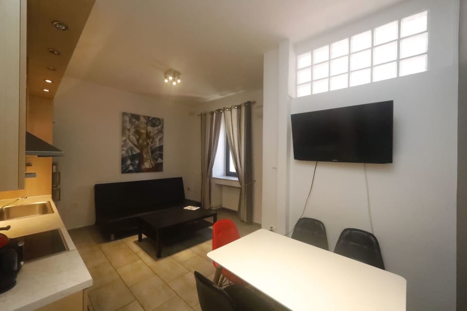 Apartment, 2 Bedrooms | Living area | Flat-screen TV