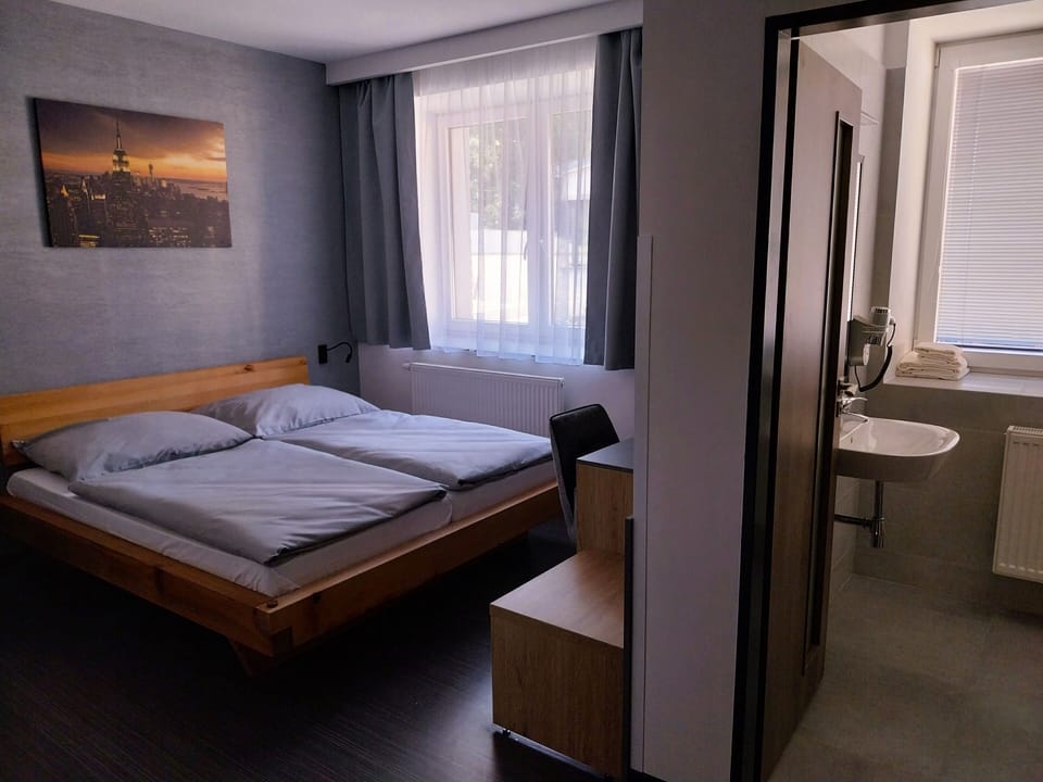Standard Double Room, 1 Queen Bed | Desk, laptop workspace, blackout drapes, iron/ironing board