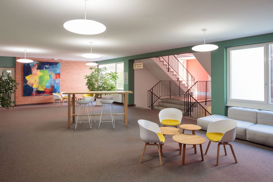 Lobby sitting area