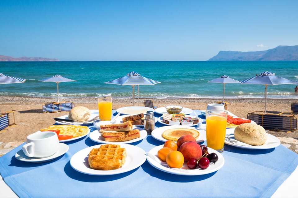 Daily buffet breakfast (EUR 12 per person)