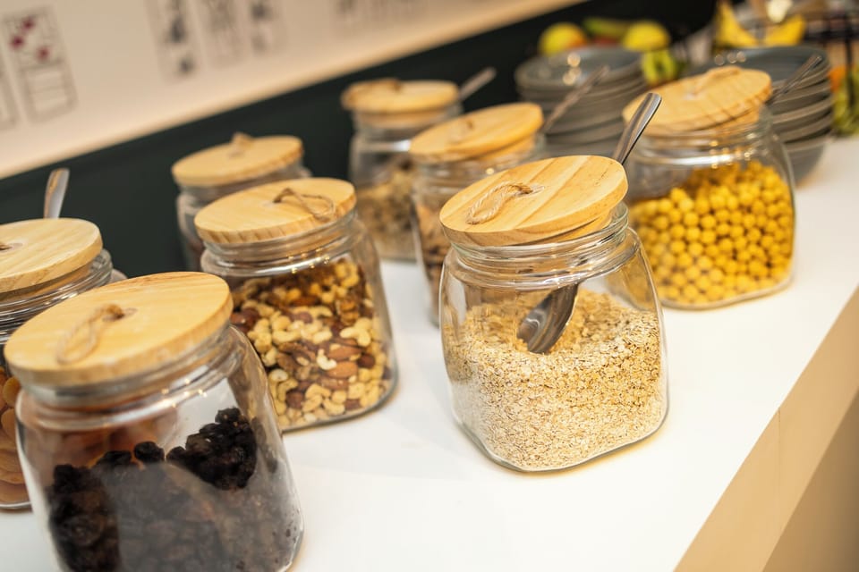 Daily buffet breakfast (EUR 15 per person)