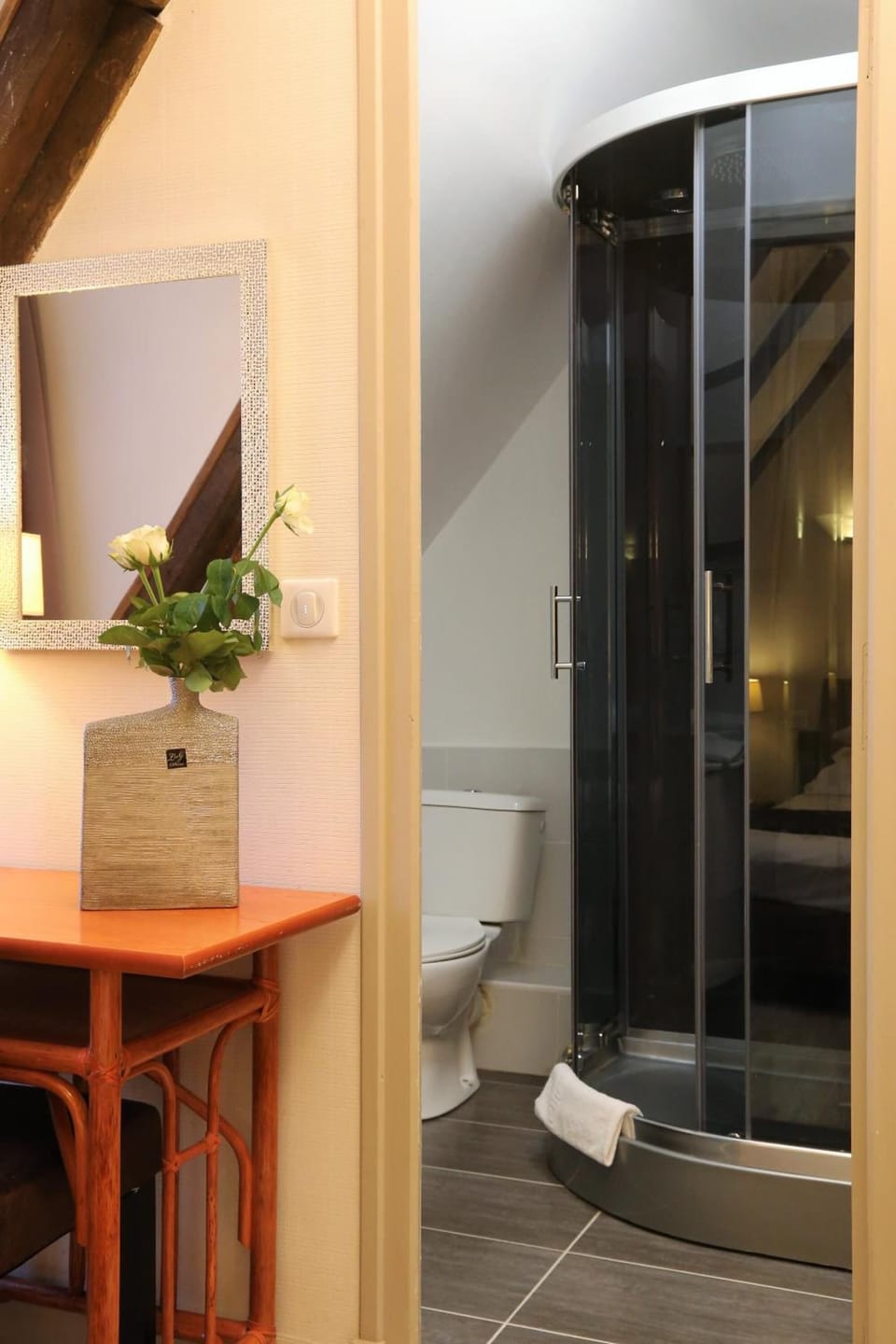 Free toiletries, hair dryer