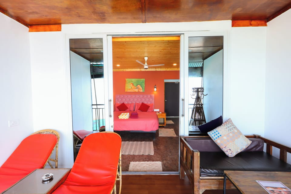 Roof Top Front Sea View Hut | Balcony