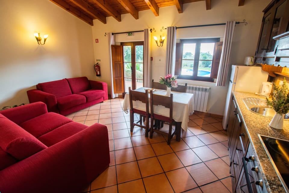 House, 1 Bedroom | Living area | LED TV, fireplace