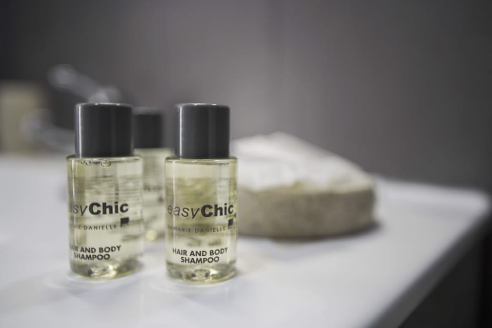 Deluxe Quadruple Room | Bathroom | Shower, rainfall showerhead, free toiletries, hair dryer