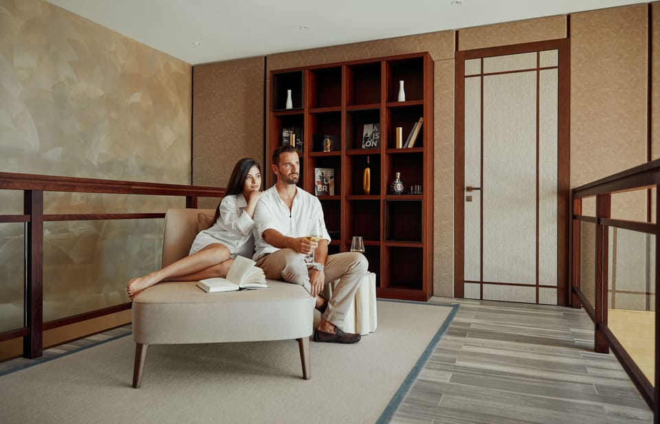 Signature Villa | Premium bedding, minibar, in-room safe, blackout drapes