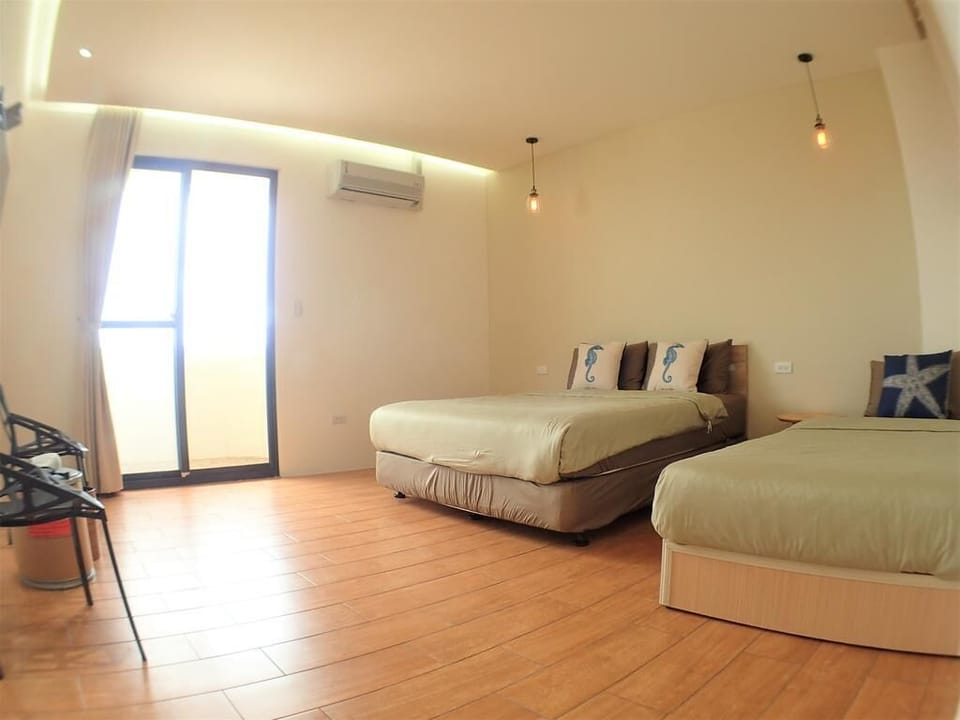 Superior Triple Room, Ocean View | Blackout drapes, soundproofing, free WiFi