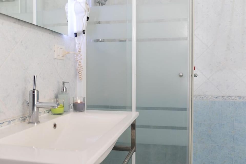 Free toiletries, hair dryer, bidet, towels