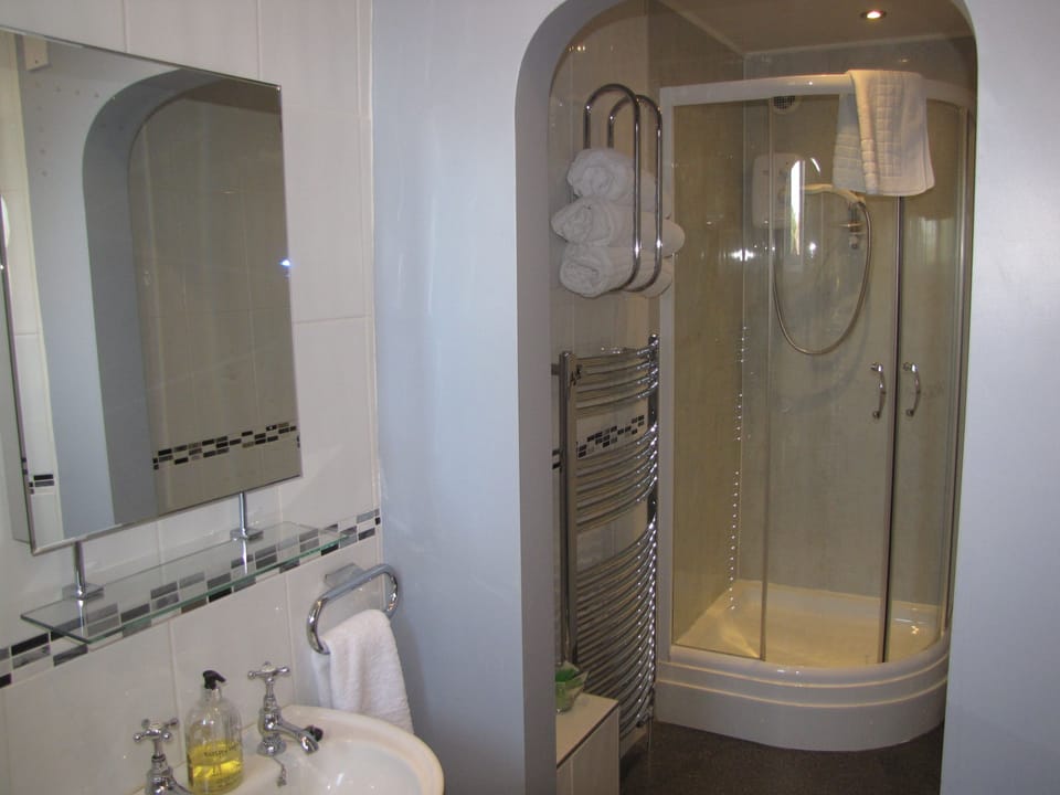 Executive Double Room, 1 Queen Bed | Bathroom | Shower, free toiletries, hair dryer, towels