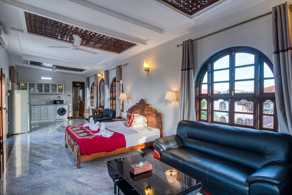 Studio with Terrace | Premium bedding, minibar, in-room safe, desk