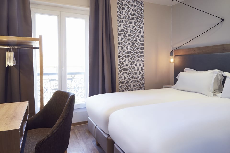 Standard Twin Room | Premium bedding, desk, soundproofing, iron/ironing board