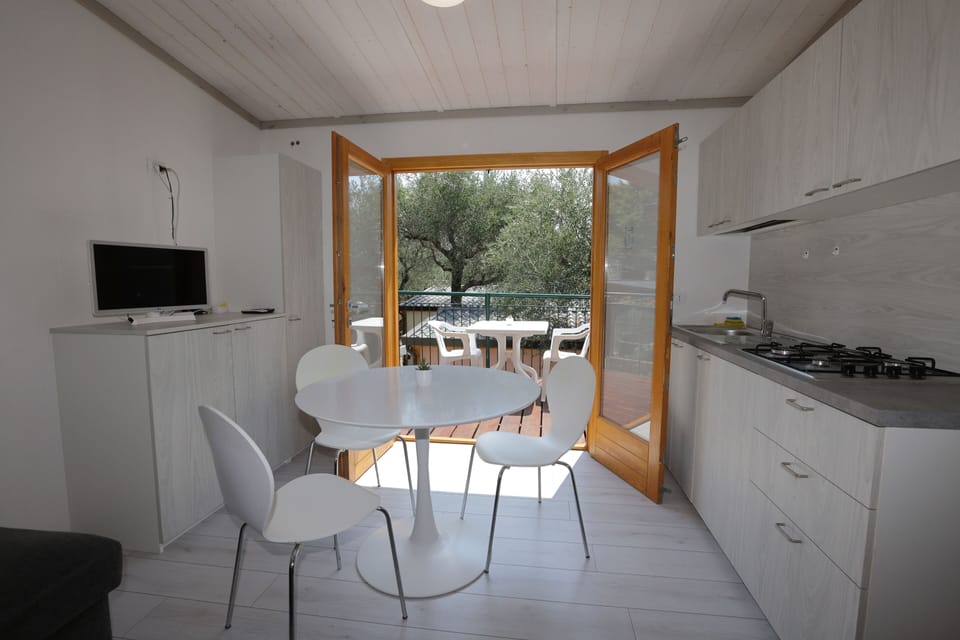 Studio | Private kitchen | Stovetop, cookware/dishes/utensils, freezer