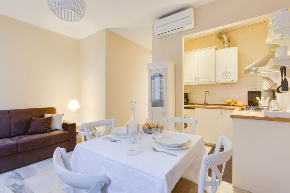 Apartment, 1 Bedroom | Living area | Flat-screen TV