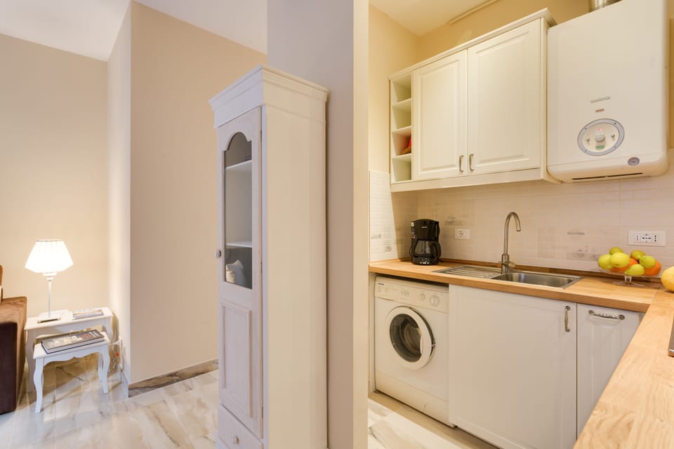 Apartment, 1 Bedroom | Private kitchenette | Fridge, stovetop, cookware/dishes/utensils