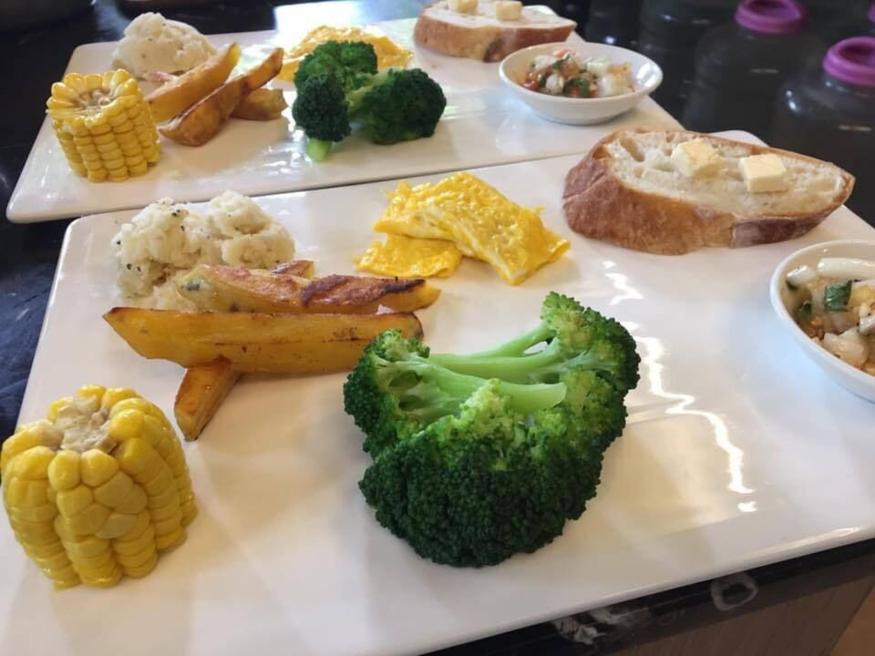 Free daily full breakfast
