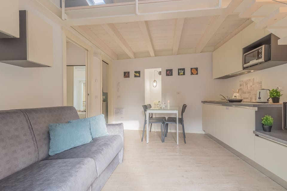 Apartment, 1 Bedroom | Living area | TV