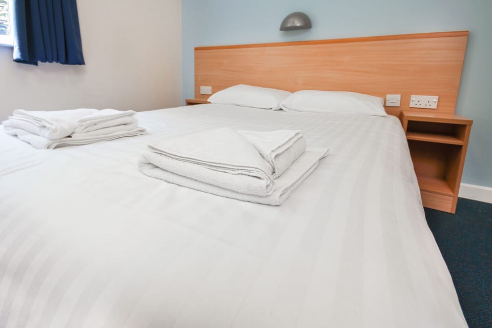 Blackout drapes, free WiFi, bed sheets, wheelchair access