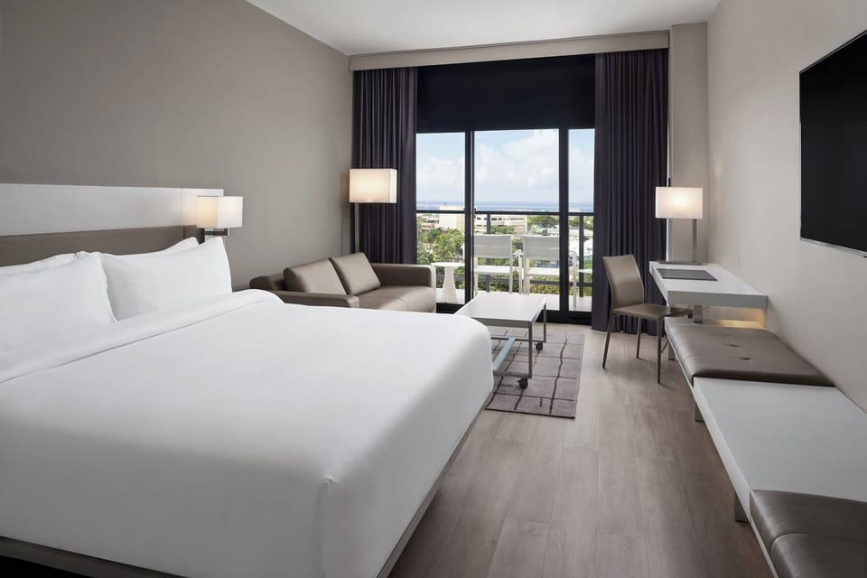 Room, 1 King Bed with Sofa bed, Balcony | Hypo-allergenic bedding, in-room safe, individually decorated, desk