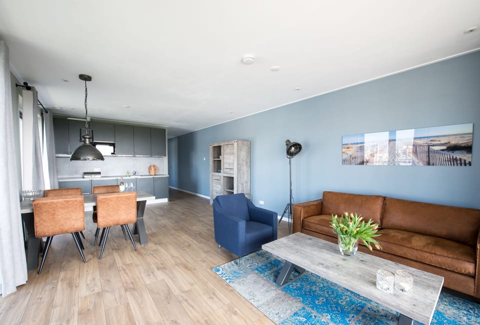 Apartment (Uithaven 10C) | Living area | Flat-screen TV