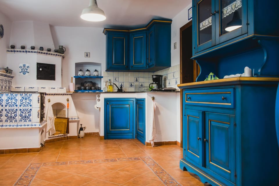 Villa, Multiple Beds, Vineyard View | Private kitchen | Shared fridge, microwave