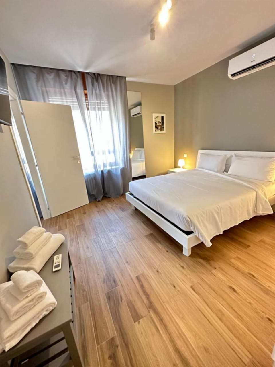 Comfort Apartment | Premium bedding, down comforters, memory foam beds, in-room safe