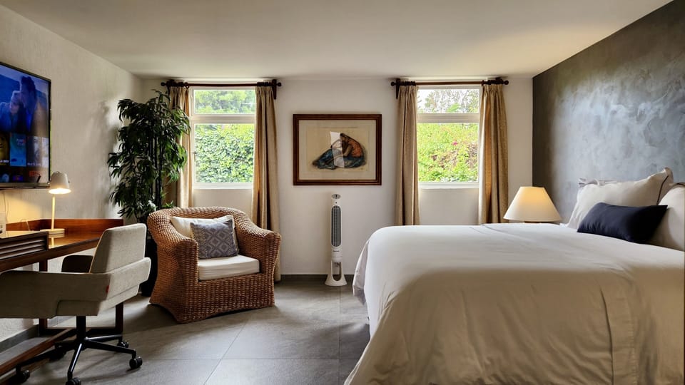 Deluxe Double Room, Garden View | Premium bedding, down comforters, Tempur-Pedic beds, in-room safe