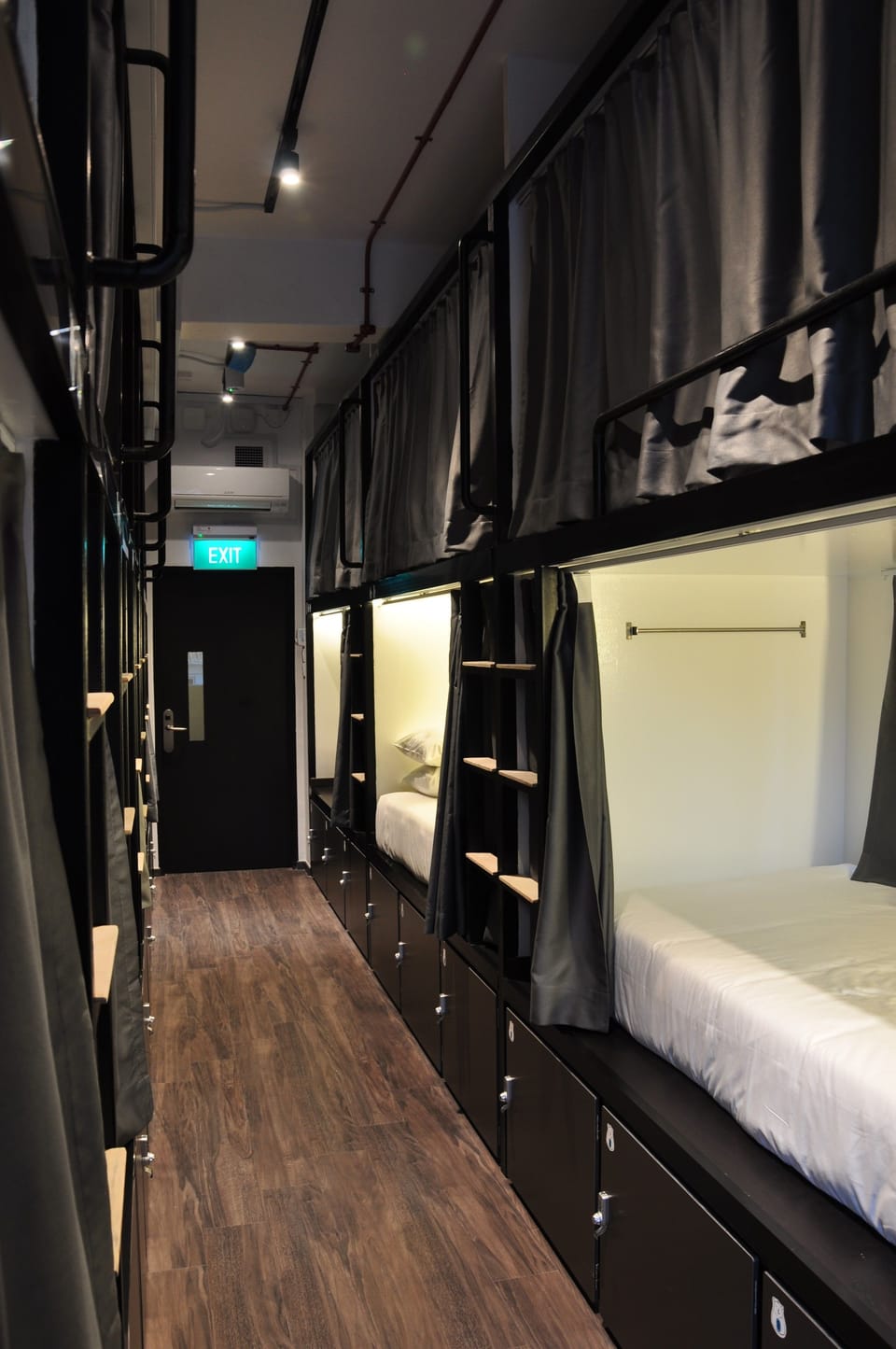 Premium bedding, pillowtop beds, blackout drapes