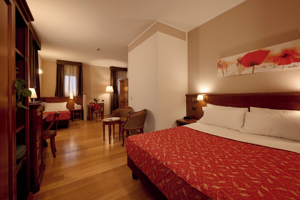 Hypo-allergenic bedding, down comforters, minibar, in-room safe