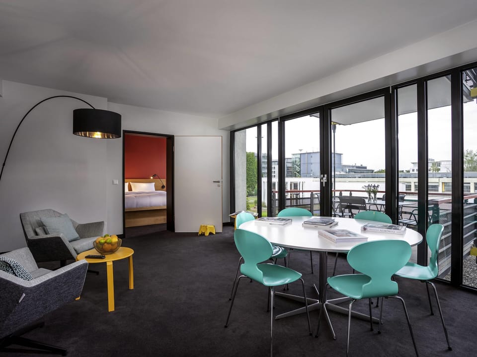 Suite, 1 Double Bed with Sofa bed, Balcony | Desk, laptop workspace, blackout drapes, free WiFi