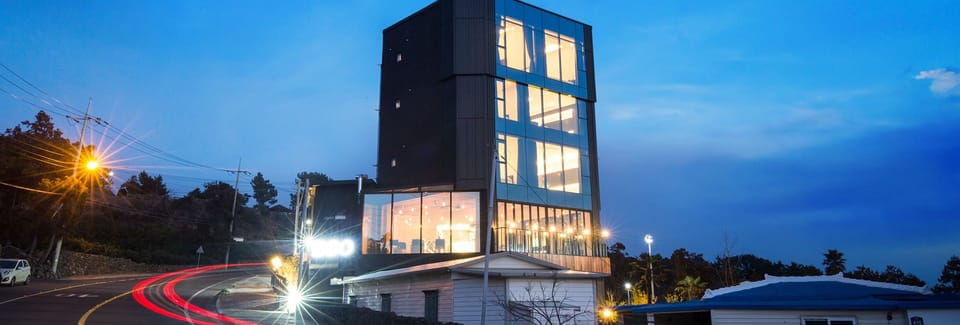 Front of property - evening/night