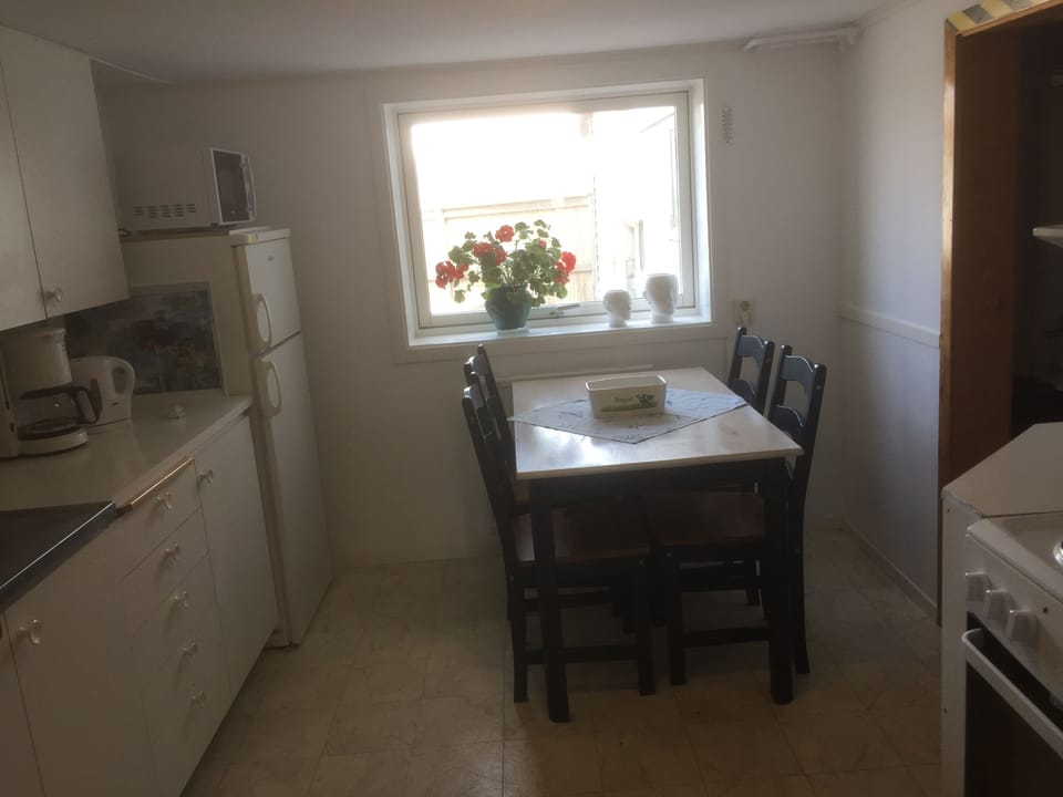Shared fridge, microwave