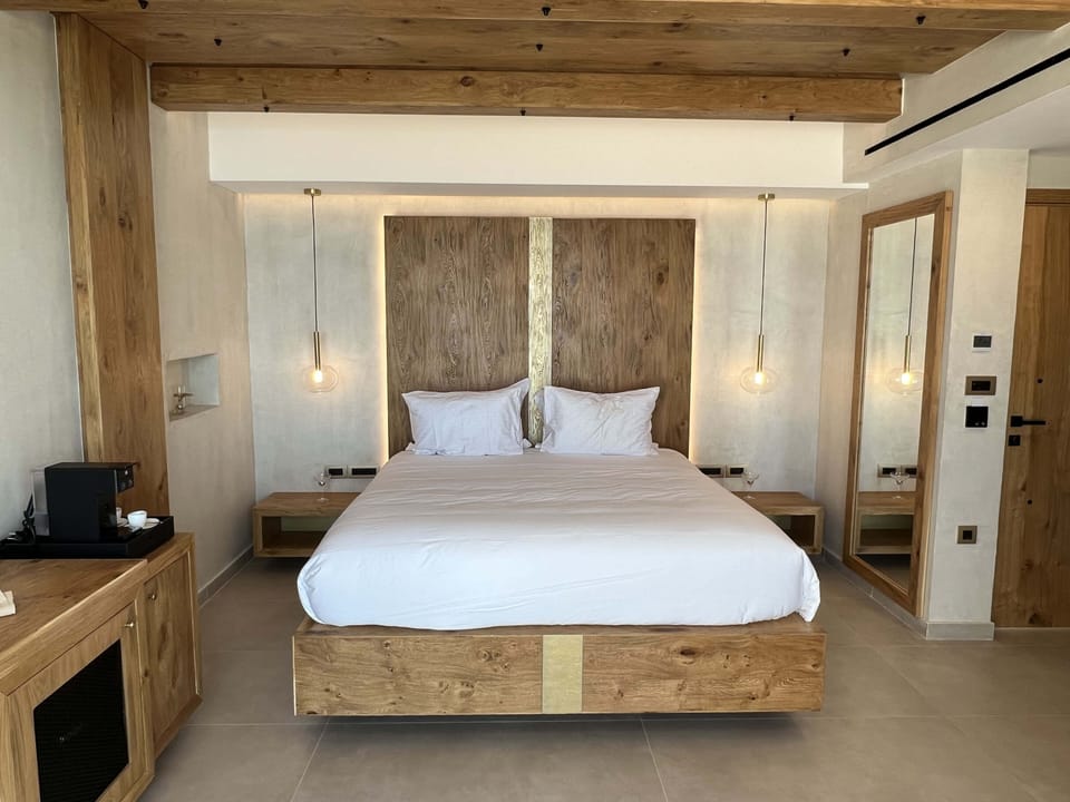 Premium Double Room Sea View | Minibar, in-room safe, individually furnished, blackout drapes