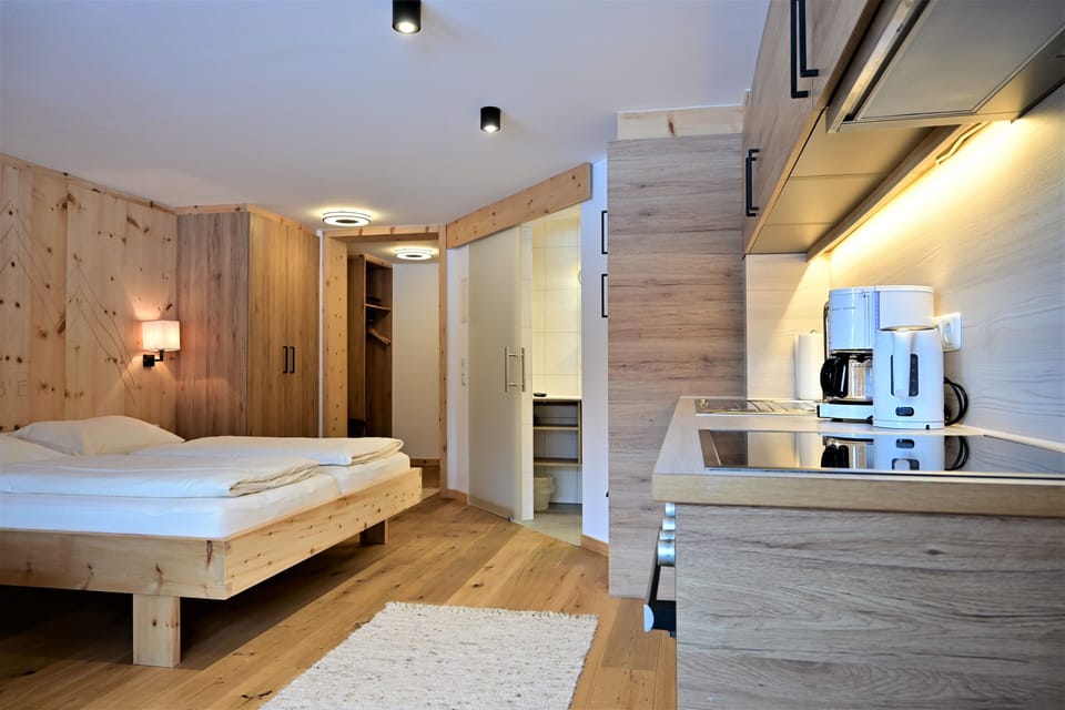 Comfort Apartment, 1 King Bed, Non Smoking, Mountain View (Marienberg  incl. Cleaning Fee 60 EUR) | Living area | 100-cm flat-screen TV with satellite channels, TV