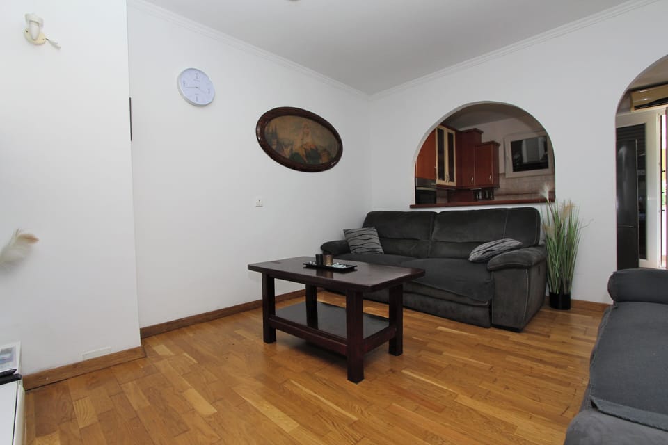 Apartment, 2 Bedrooms, Terrace | Living area | Flat-screen TV