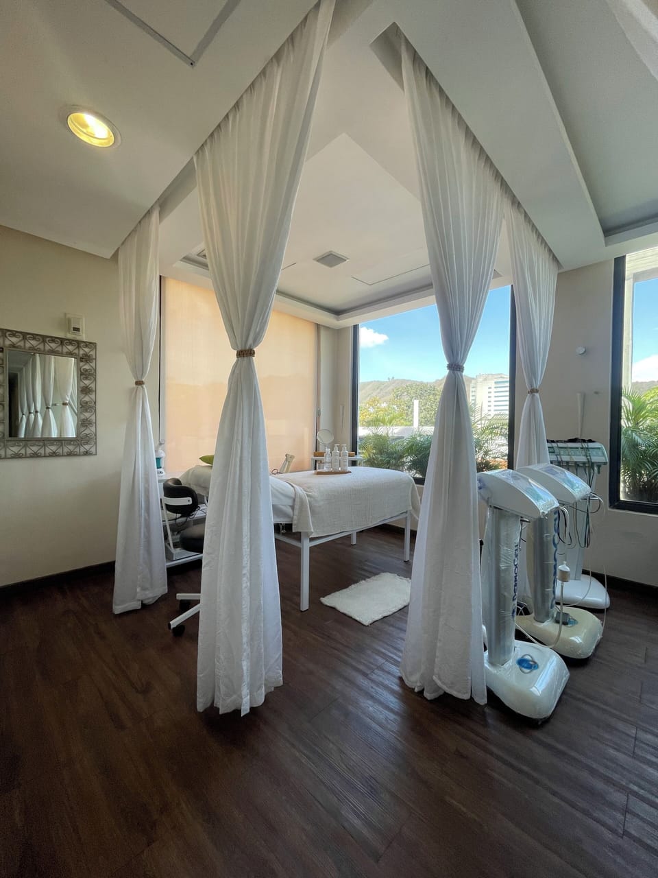 Manicures and pedicures