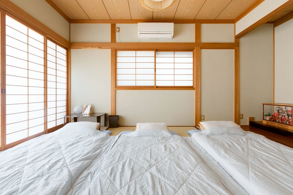 Japanese Style Room, 6 People, Private Bathroom | Blackout drapes, WiFi (free), bed sheets