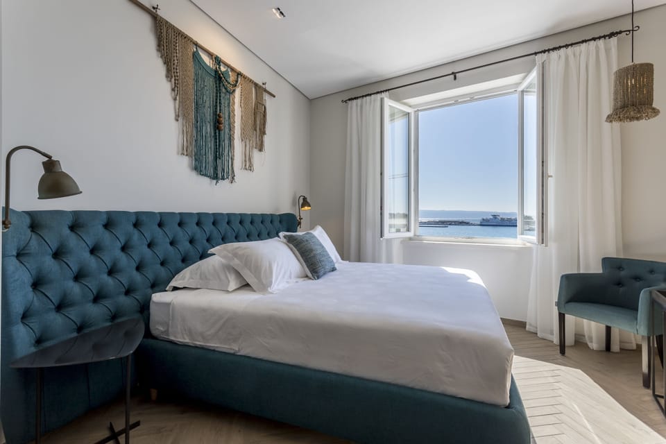 Deluxe Room, Sea View | In-room safe, desk, soundproofing, iron/ironing board