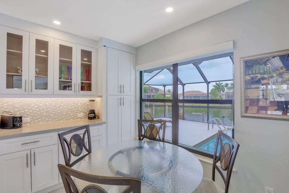 House, Multiple Beds (Pet-friendly waterfront home on key l) | Dining