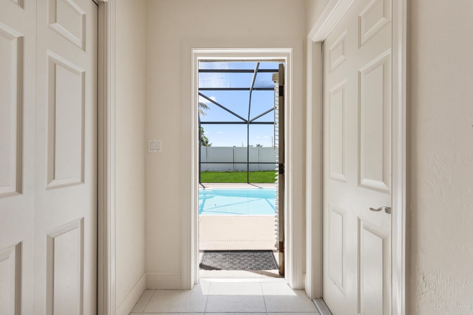 House, Multiple Beds (Pet-friendly waterside home with pool) | Interior