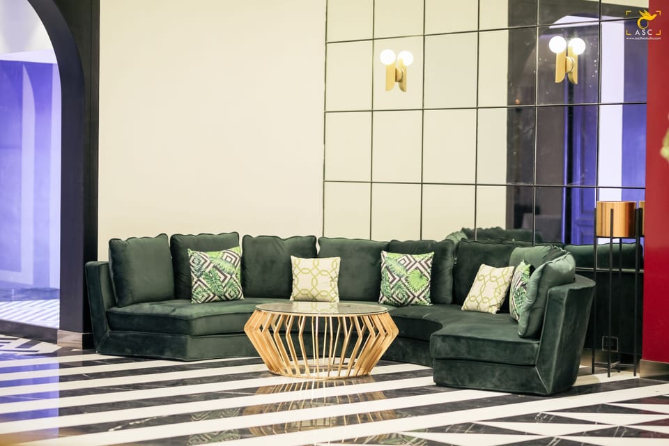 Lobby sitting area