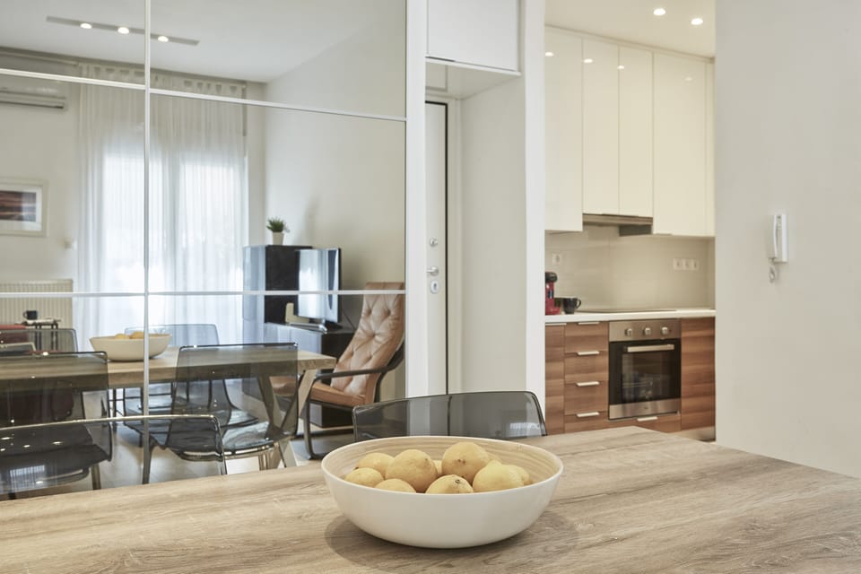 Apartment, 1 Bedroom | Living area | Flat-screen TV