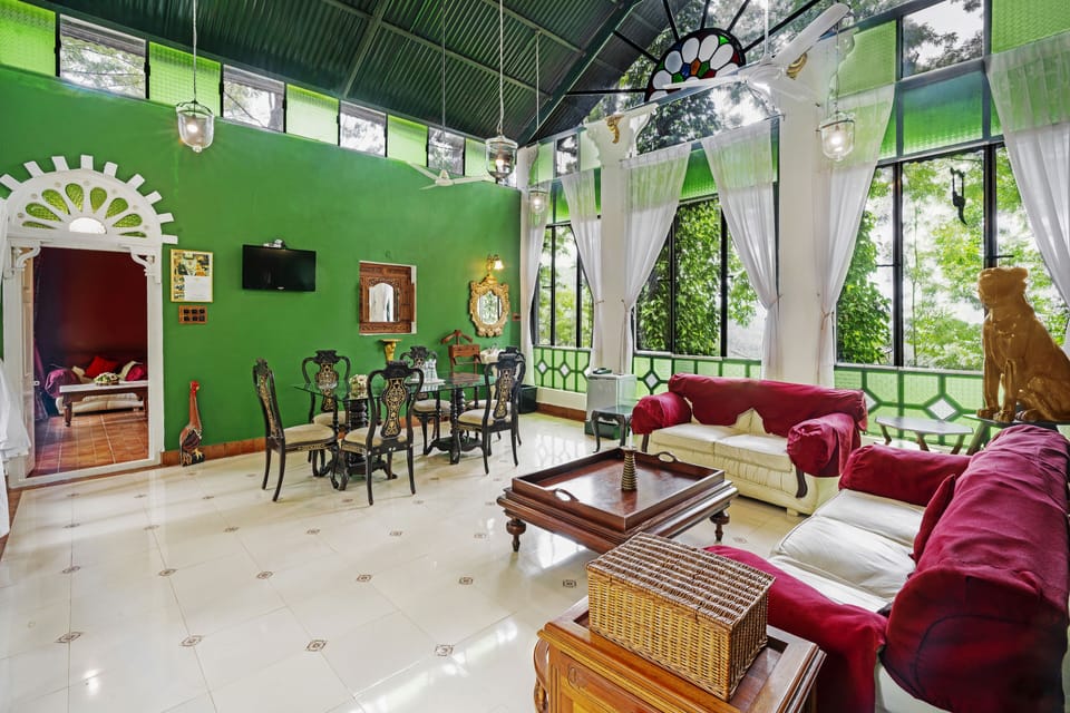 Eastlynn Garden Suite | Living area | 40-inch LCD TV with cable channels