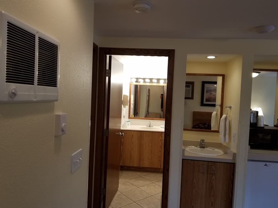 2 Room Cottage, includes Seasonal Timbavati Wildlife Park | Bathroom | Hair dryer, towels